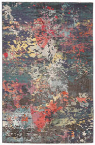 Milla - Multi Tapete 140X200 Moderno Cinza Escuro/Roxo ( Turquia)