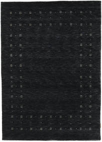 Loribaf Loom Delta - Black/Grey Rug 140X200 Modern Dark Blue (Wool, India)