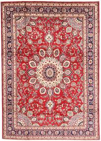 ハマダン シャフバフ 絨毯 210X297 オリエンタル 手織り 深紅色の/ベージュ (ウール, ペルシャ/イラン)
