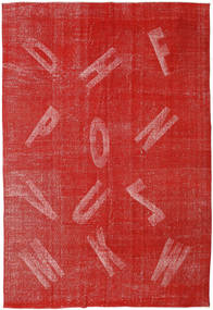 Colored Vintage Matto 195X282 Moderni Käsinsolmittu Ruoste (Villa, Turkki)