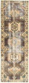 Colored Vintage 러그 93X270 정품
 모던 수제 복도용 러너
 라이트 브라운/베이지 (울, 페르시아/이란)