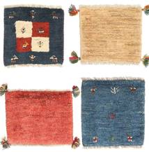 Gabbeh Persia Tappeto 35X35 Moderno Fatto A Mano Quadrato Blu Scuro/Beige Scuro (Lana, Persia/Iran)