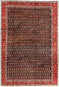 Arak Alfombra 199X290 Oriental Hecha A Mano Marrón Oscuro/Rojo Oscuro (Lana, Persia/Irán)