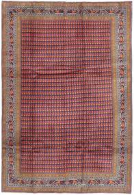 Ardabil Tapete 210X310 Oriental Feito A Mão Castanho/Porpora Escuro (Lã, Pérsia/Irão)