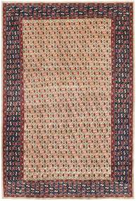 Арак Патина Ковер 205X305 Ковры Ручной Работы Темно-Коричневый/Темно-Красный (Шерсть, Персия/Иран)