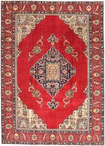 Tabriz Patina Teppe 236X324 Ekte Orientalsk Håndknyttet Rød/Mørk Rød (Ull, Persia/Iran)