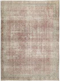 Colored Vintage Tæppe 277X374 Ægte Moderne Håndknyttet Lysebrun/Lysegrå Stort (Uld, Persien/Iran)