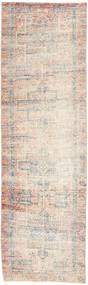 Colored Vintage 러그 90X305 정품
 모던 수제 복도용 러너
 라이트 그레이/베이지 (울, 페르시아/이란)
