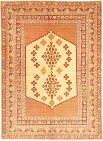 Afshar/Sirjan 러그 166X232 정품
 오리엔탈 수제 라이트 브라운/다크 베이지 (울, 페르시아/이란)