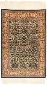 Herike Tu Dywan 61X93 Orientalny Tkany Ręcznie Jasnobrązowy/Beżowy/Brązowy (Jedwab, Turcja)