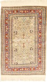 Herike Tu Dywan 94X140 Orientalny Tkany Ręcznie Jasnoróżowy/Brązowy (Jedwab, Turcja)