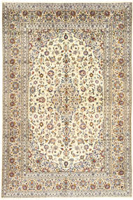 Keshan 러그 196X300 정품
 오리엔탈 수제 베이지/라이트 브라운 (울, 페르시아/이란)