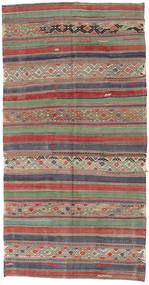 Kilim Turquia Tapete 152X295 Oriental Tecidos À Mão Castanho Claro/Castanho (Lã, Turquia)