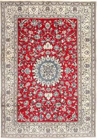 Nain 러그 204X295 정품
 오리엔탈 수제 라이트 브라운/베이지 (울, 페르시아/이란)