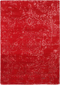 Orient Express - Red Rug 160X230 Authentic
 Modern Handknotted Crimson Red/Rust Red (Wool/Bamboo Silk, India)