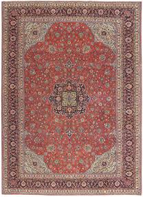 Sarouk Patina Rug 252X350 Authentic
 Oriental Handknotted Light Brown/Brown Large (Wool, Persia/Iran)