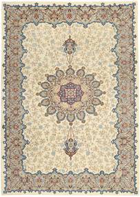 Keshan Patine Sag 264X368 Autentični
 Orijentalni Ručno Uzlan Svjetlosiva/Bež Veliki (Vuna, Perzija/Iran)