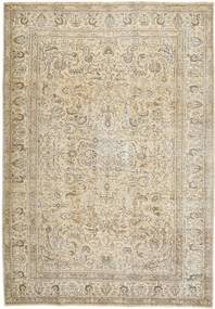 Colored Vintage Rug 208X293 Authentic
 Modern Handknotted Light Brown/Beige (Wool, Persia/Iran)