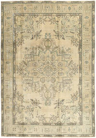 Obojeni Vintage Sag 205X294 Autentični
 Moderni Ručno Uzlan Bež/Maslinasto Zelena (Vuna, Perzija/Iran)