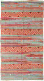 Kilim Turquia Tapete 177X334 Oriental Tecidos À Mão Castanho Alaranjado/Cinzento Claro/Castanho Claro (Lã, Turquia)