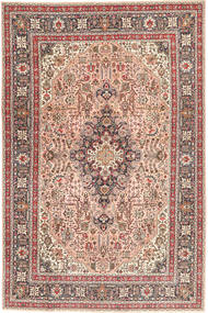 Tabriz Patina Rug 198X294 Authentic Oriental Handknotted Light Brown/Light Pink (Wool, Persia/Iran)