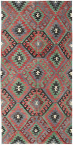 Kilim Turquia Tapete 165X331 Oriental Tecidos À Mão Cinza Escuro/Castanho Alaranjado (Lã, Turquia)