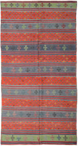 Kilim Turquia Tapete 177X336 Oriental Tecidos À Mão Cinza Escuro/Castanho Alaranjado (Lã, Turquia)