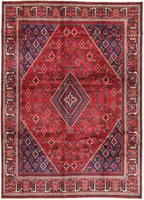Joshaghan Alfombra 274X375 Oriental Hecha A Mano Roja/Púrpura Oscuro Grande (Lana, Persia/Irán)