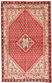Hamadan Rug 125X200 Authentic
 Oriental Handknotted Light Pink/Beige (Wool, Persia/Iran)