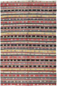 Kilim Turquia Tapete 171X275 Oriental Tecidos À Mão Castanho Claro/Castanho Escuro (Lã, Turquia)