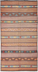Kilim Turquia Tapete 176X334 Oriental Tecidos À Mão Castanho Claro/Roxo (Lã, Turquia)