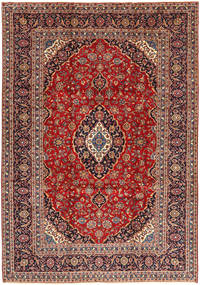 Keshan 러그 254X365 정품
 오리엔탈 수제 브라운/다크 브라운 대형 (울, 페르시아/이란)