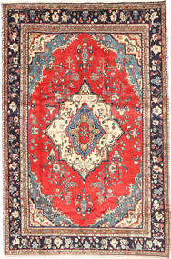 Hamadan Rug 202X302 Authentic
 Oriental Handknotted Light Brown/Beige (Wool, Persia/Iran)
