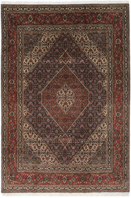 Tabriz 40 Raj Tapis 201X294 D'orient Fait Main Marron Foncé/Marron Clair (Laine/Soie, Perse/Iran)