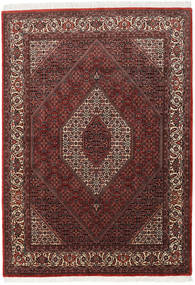 Bidjar Takab/Bukan Rug 173X241 Authentic Oriental Handknotted Dark Red/Dark Brown (Wool, Persia/Iran)
