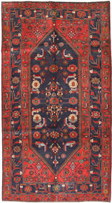 Koliai Rug 161X296 Authentic Oriental Handknotted Hallway Runner Dark Red/Dark Grey (Wool, Persia/Iran)