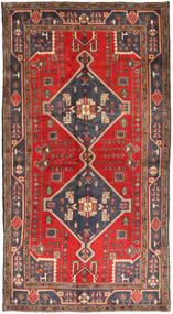 Koliai Tapete 149X276 Oriental Feito A Mão Castanho Claro/Azul Escuro (Lã, Pérsia/Irão)