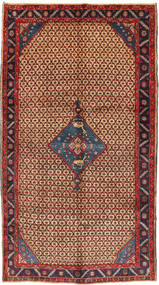 Koliai Tapete 156X284 Oriental Feito A Mão Vermelho Escuro/Azul Escuro (Lã, Pérsia/Irão)