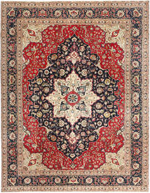 Tabriz Patina Rug 300X390 Authentic
 Oriental Handknotted Light Brown/Brown Large (Wool, Persia/Iran)