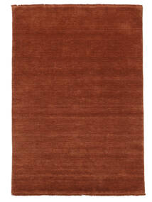 Handloom fringes - Deep Rust carpet CVD19109
