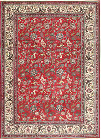 Tabriz Patina Szőnyeg 248X344 Keleti Csomózású Sötétpiros/Bézs (Gyapjú, Perzsia/Irán)