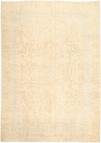 Colored Vintage Sag 270X373 Autentični
 Moderni Ručno Uzlan Bež/Svjetloružičasta Veliki (Vuna, Perzija/Iran)