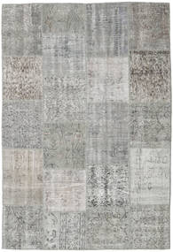Patchwork Rug 156X230 Authentic
 Modern Handknotted Light Grey (Wool, Turkey)