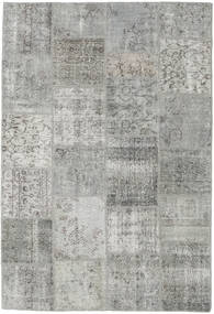 Patchwork Sag 158X231 Autentični
 Moderni Ručno Uzlan Svjetlosiva/Tamnosiva (Vuna, Turska)