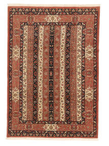 Ilam Sherkat Farsh Matta 210X312 Äkta Orientalisk Handknuten Ljusbrun/Orange (Ull, Persien/Iran)