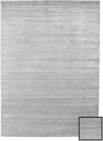 Bamboo Grass - Grey Rug 300X390 Modern Light Grey Large (Wool/Bamboo Silk, Turkey)