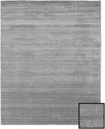 Bamboo Grass - Black_ Grey Rug 190X240 Modern Light Grey/Dark Grey (Wool/Bamboo Silk, Turkey)