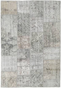 Patchwork Sag 136X200 Autentični
 Moderni Ručno Uzlan Svjetlosiva (Vuna, Turska)