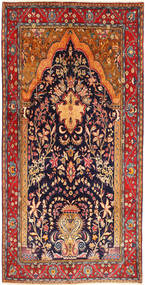 Arak Matta 150X304 Äkta Orientalisk Handknuten Mörklila/Brun (Ull, Persien/Iran)