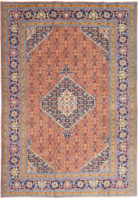 Ardabil Tapete 200X297 Oriental Feito A Mão Roxo/Laranja (Lã, Pérsia/Irão)
